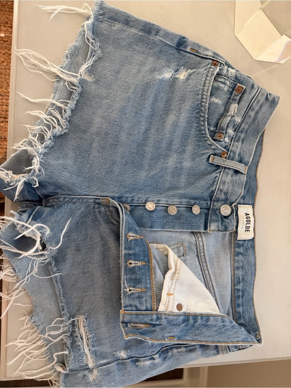 Agolde Vintage Parker Denim Shorts